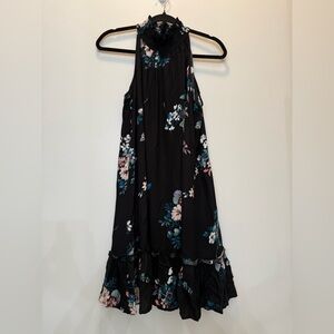 Xhileration Blue‎ Floral Dress - Size M